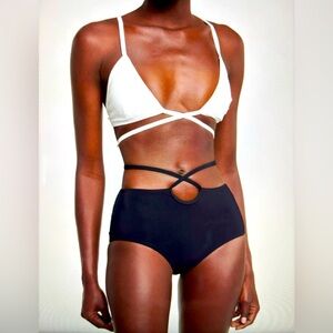 Christopher Esber Tie-Trimmed Bikini Bottoms